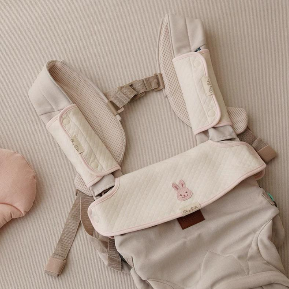 Baby Carrier Drool / Teething Bibs | Soft Cotton