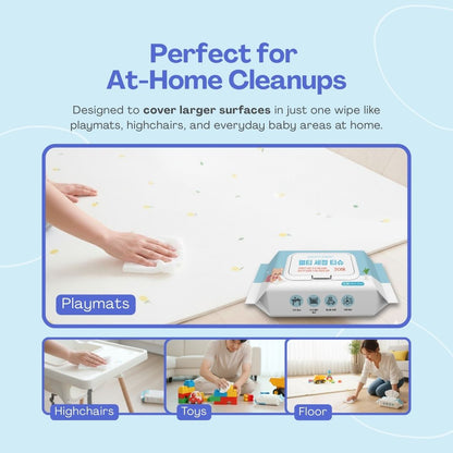 Oldam Multi-purpose Clean Wipes | Extra Large, Ultra Thick