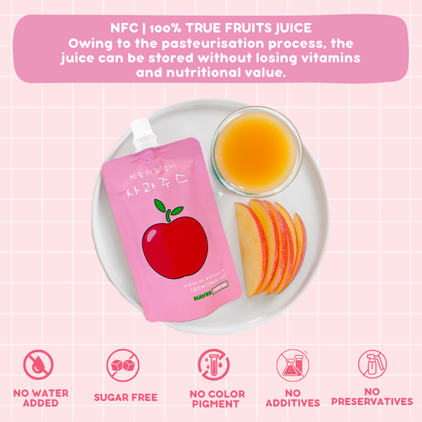 100% Korea Healthy Fruit Juice