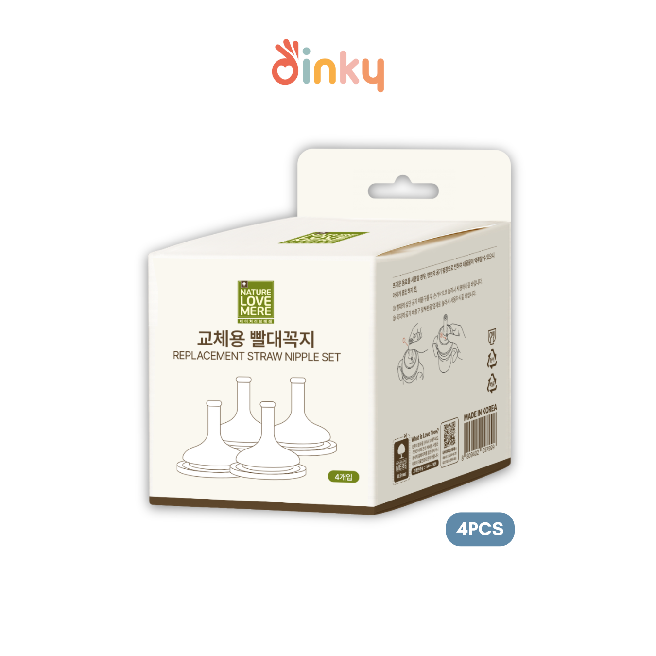 Straw Bottle Replacement Parts | For Both PPSU and Stainless Steel Bottle