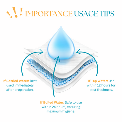 100% Premium Cotton Dry Wipes