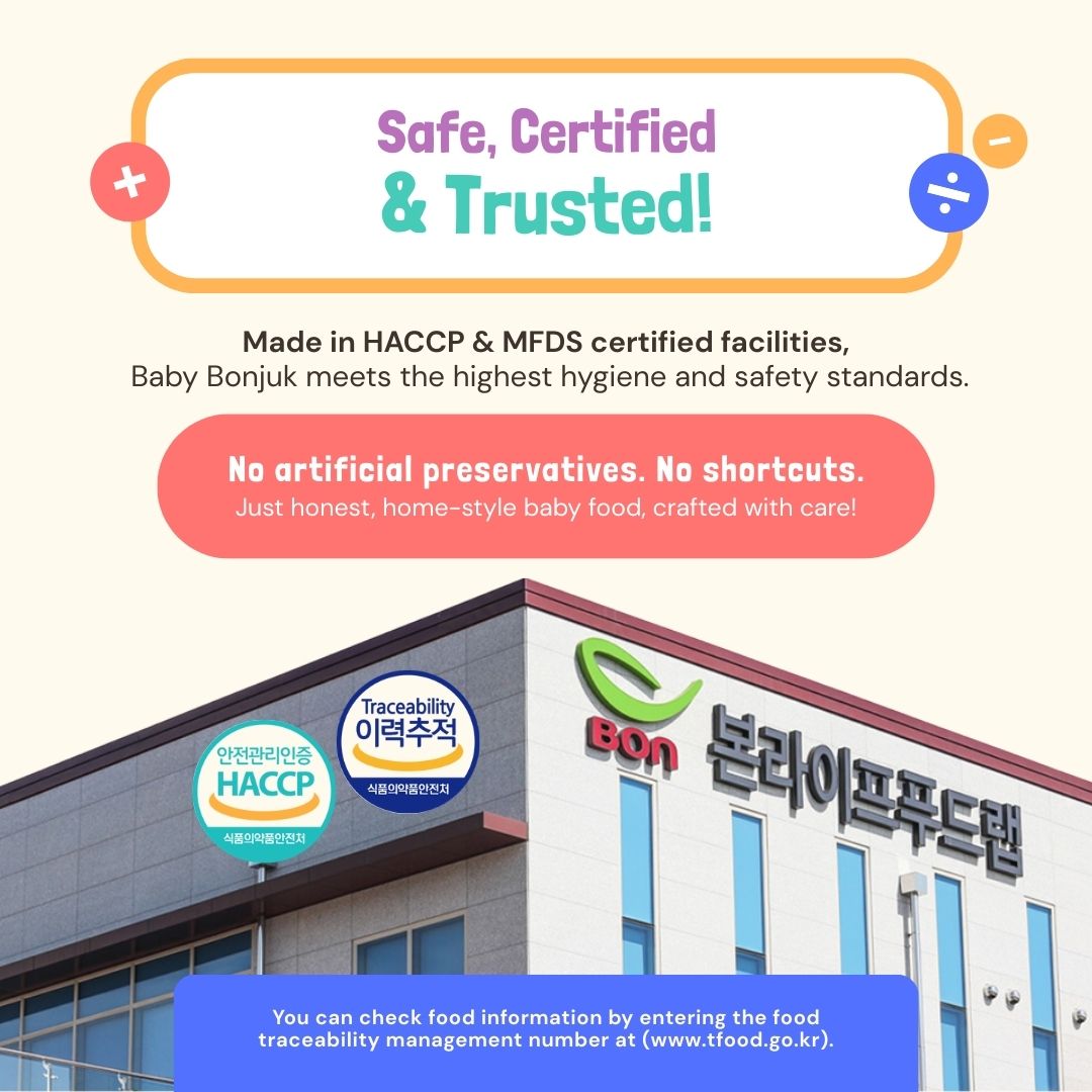 Authentic Korean Nutritional Ready to Eat Baby Porridge | For baby weaning and toddlers