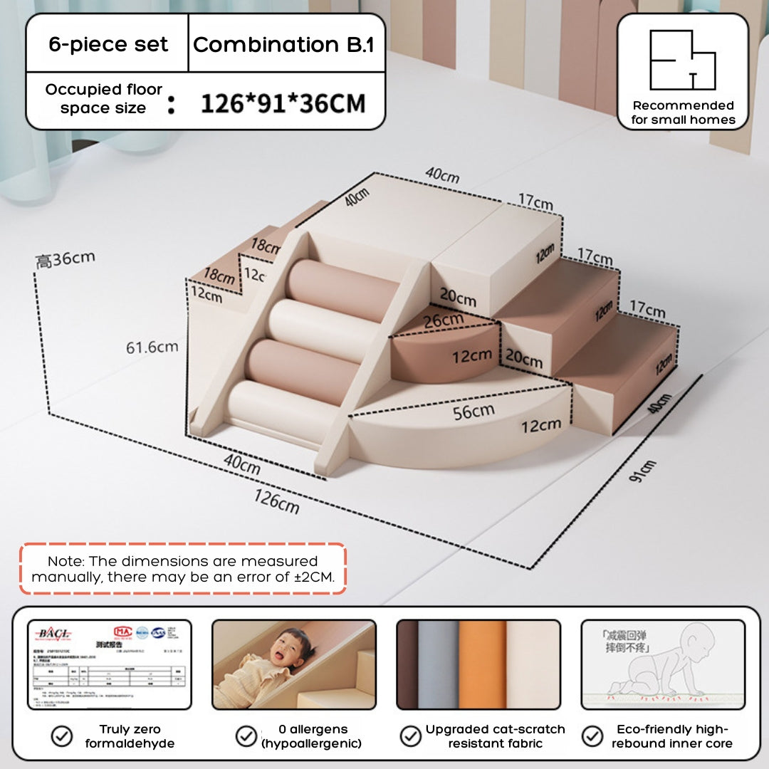 [PREORDER] Soft Baby Climbing and Sliding Playground
