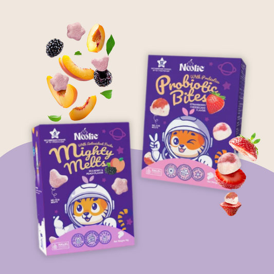 Mighty Melts for 6M+ / Probiotic Bites for 12M+ | Packed with antioxidants / Helps in constipation | Halal