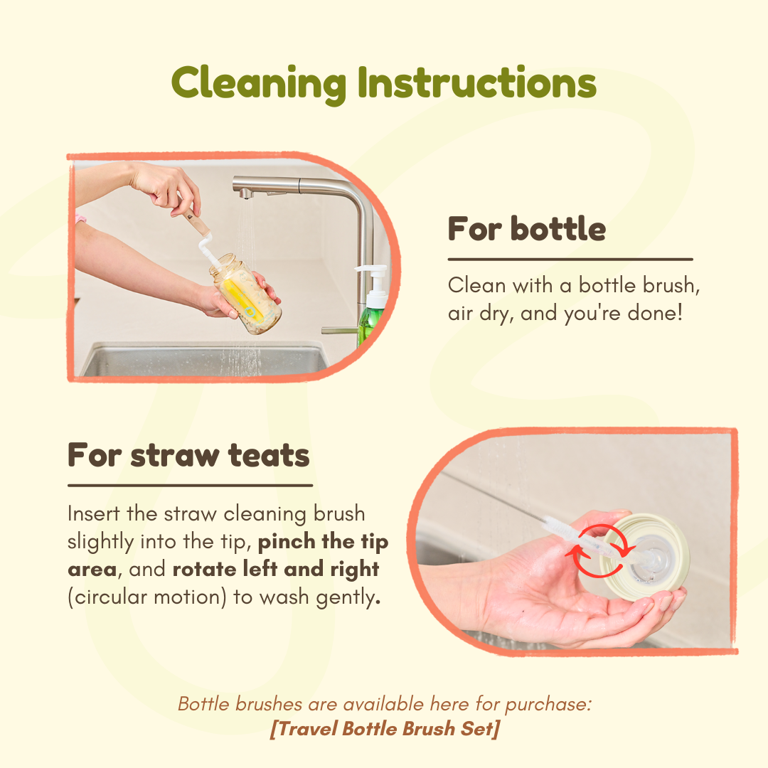 Double Insulation Stainless Steel Straw Bottle| Non-slip Cover | Keeps Hot and Cold Drinks