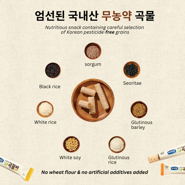 ILDong Foodis - Grain Bars for 9M+