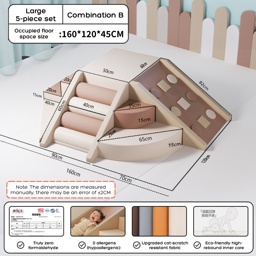 [PREORDER 3wks] Soft Baby Climbing and Sliding Playground