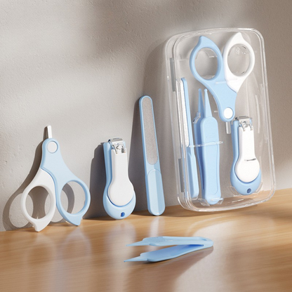 4 in 1 Baby Nail Care Kit | Perfect for Newborns and Toddlers | Travel-Friendly | BPA FREE