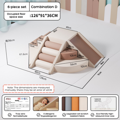 [PREORDER 3wks] Soft Baby Climbing and Sliding Playground
