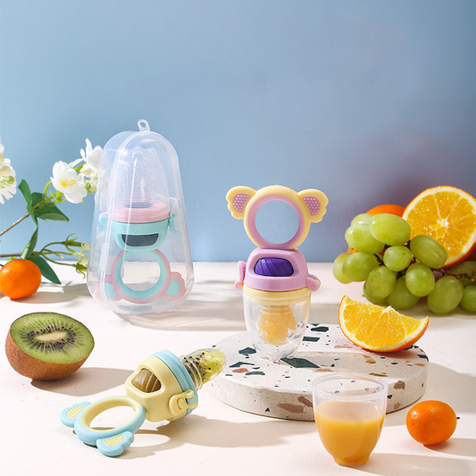 Baby Fruit Feeder Pacifier - Twist & Turn | Your little one's first step to solids!