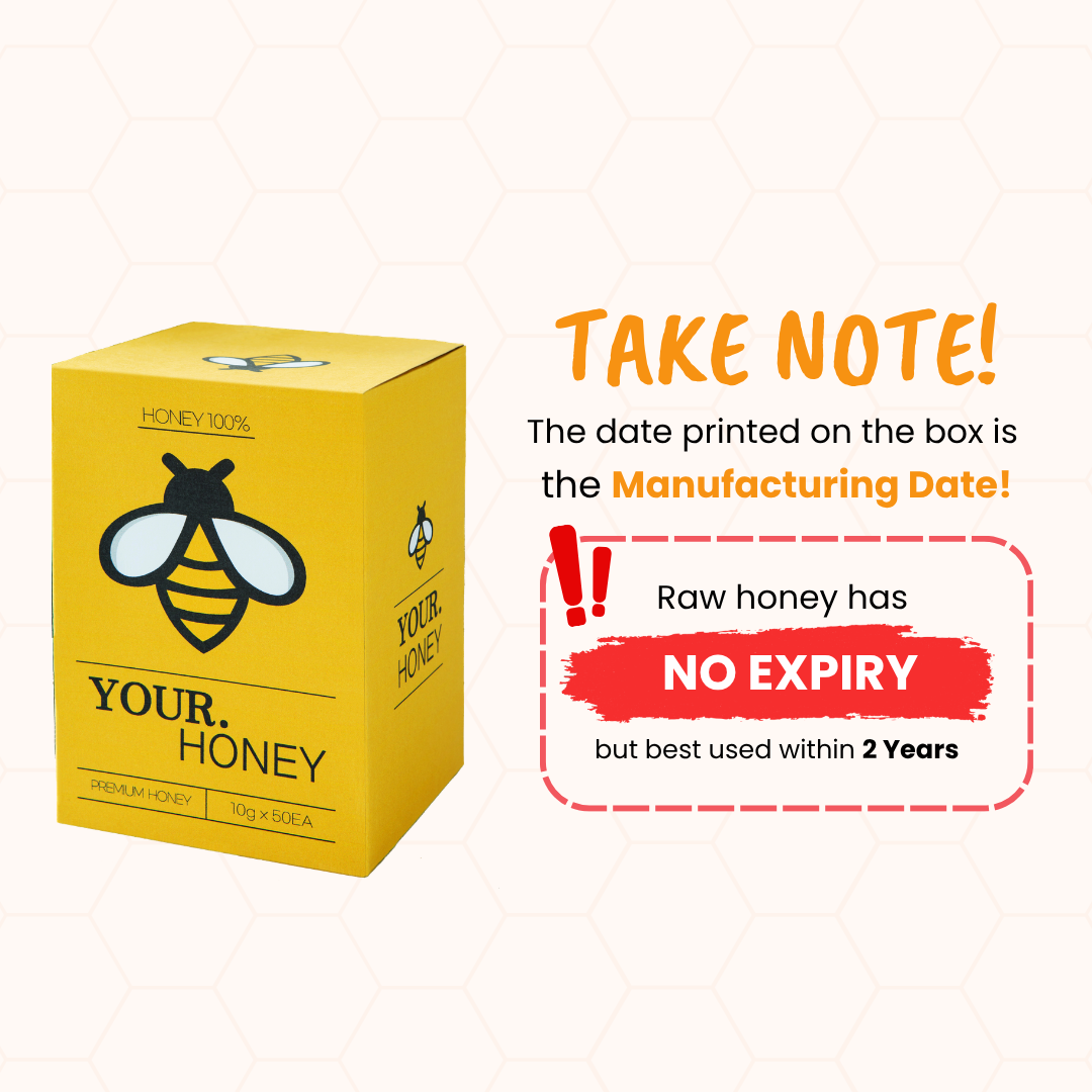 100% Natural Pure Acacia Honey Sticks (South Korea)