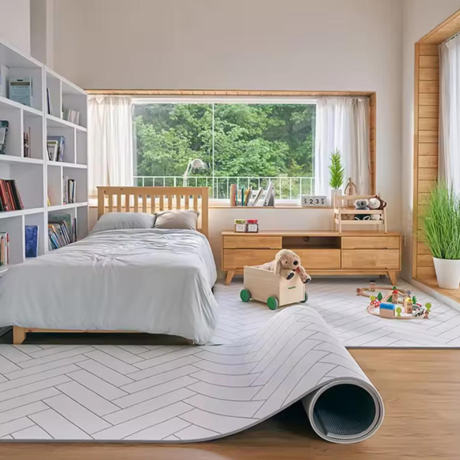 Self Build Roll Mat from Kormat | 1.5cm Thickness |  Anti-Slip | Waterproof | PVC | Safety for Babies and Toddlers