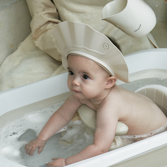 Korea Toddler Shower Cap/Bathing Cap/Bathing Protection Adjustable | KC Safety Certified