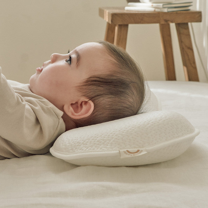 Silicone Baby Pillow with Cooling & Cotton Cover