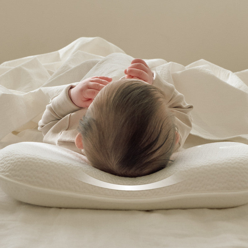 Silicone Baby Pillow with Cooling & Cotton Cover