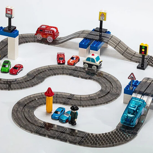 90pcs Vroom Car City Magnetic Brick Car Set | Educational | Stem Learning