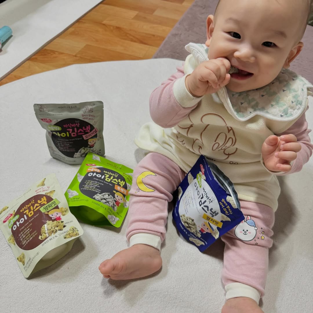 Crispy Laver Seaweed Snack for 11M+