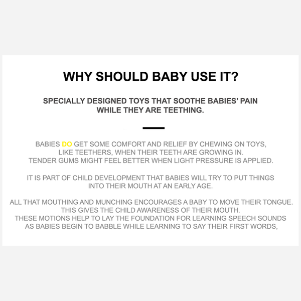 Nature love mere baby platinum silicone teether
