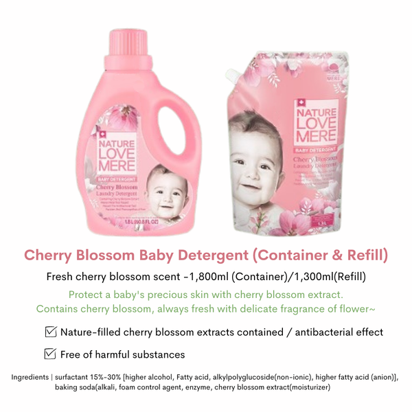 Nature Love Mere Cherry Blossom Detergent and Softener