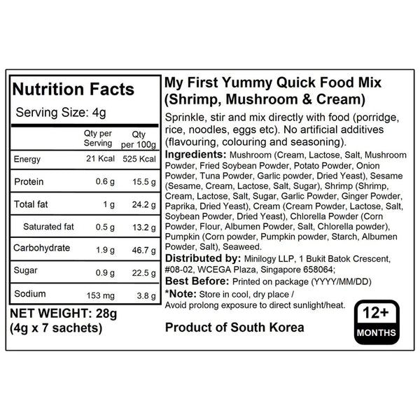 BeBecook My First Yummy Quick Food Mix