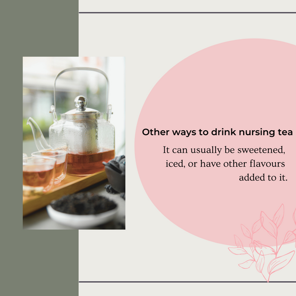 Singapore Lactation Bakes Nursing Tea