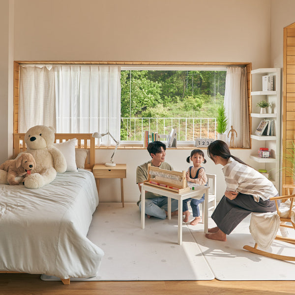 [GRIZZLY BEAR] Korea Direct Factory Baby Playmat 1.5cm Thickness / Anti-Slip / Waterproof / PVC / Safety / Toddler / Crawling