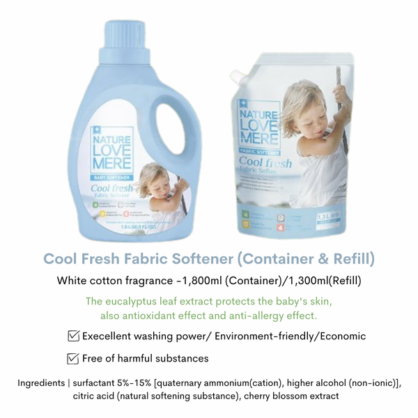 Nature Love Mere Cool Fresh Detergent and Softerner