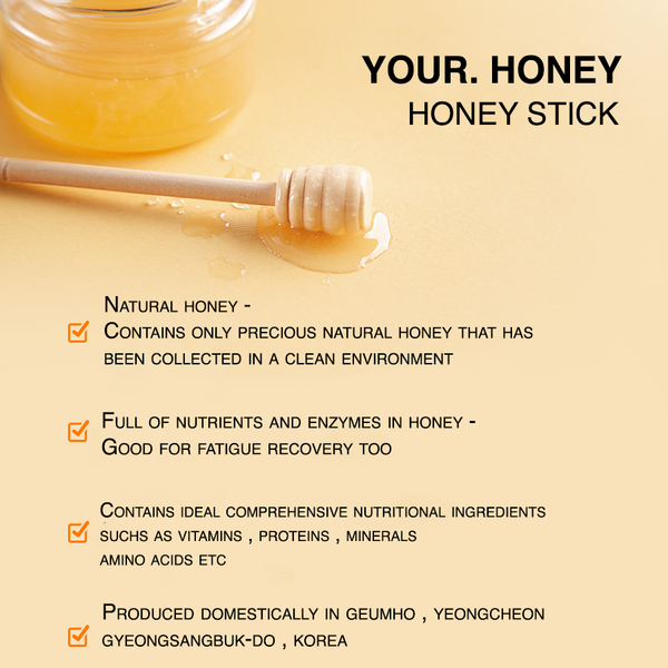 Korea 100% Natural Pure Acacia Honey Sticks