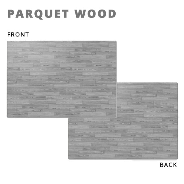 [PARQUET WOOD] Korea Direct Factory Baby Playmat 1.5cm Thickness / Anti-Slip / Waterproof / PVC / Safety / Toddler / Crawling