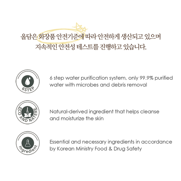 Oldam 올담 Sanitizing Hand Wipes