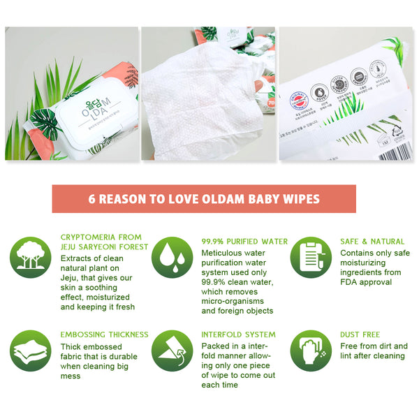 Oldam 올담 Baby wet wipes [WINTER 2023]