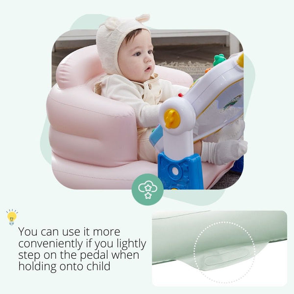 Nature Love Mere Inflatable Wide Neck Baby Soft Chair