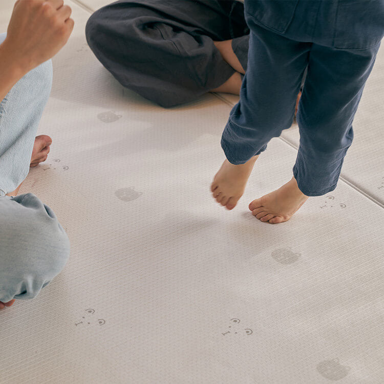 [GRIZZLY BEAR] Korea Direct Factory Baby Playmat 1.5cm Thickness / Anti-Slip / Waterproof / PVC / Safety / Toddler / Crawling