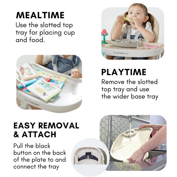 Nature Love Mere Premium Comfortable Infant Baby High Chair
